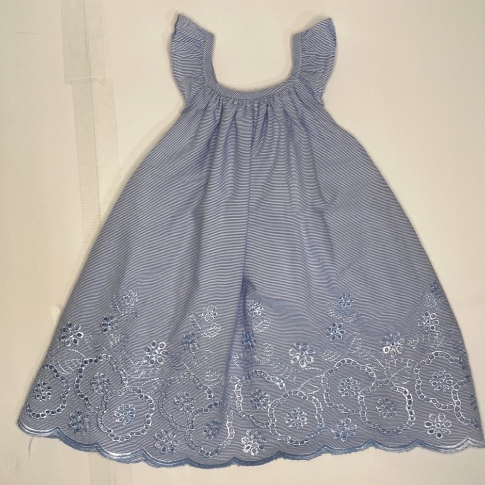 Tahari Baby Embroidered Dress